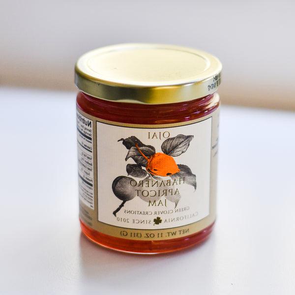 Habanero Apricot Jam Spreads and Preserves - Green Clover Creations, The Santa Barbara Company